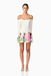 ELLIATT AZELIE OFF SHOULDER MINI DRESS